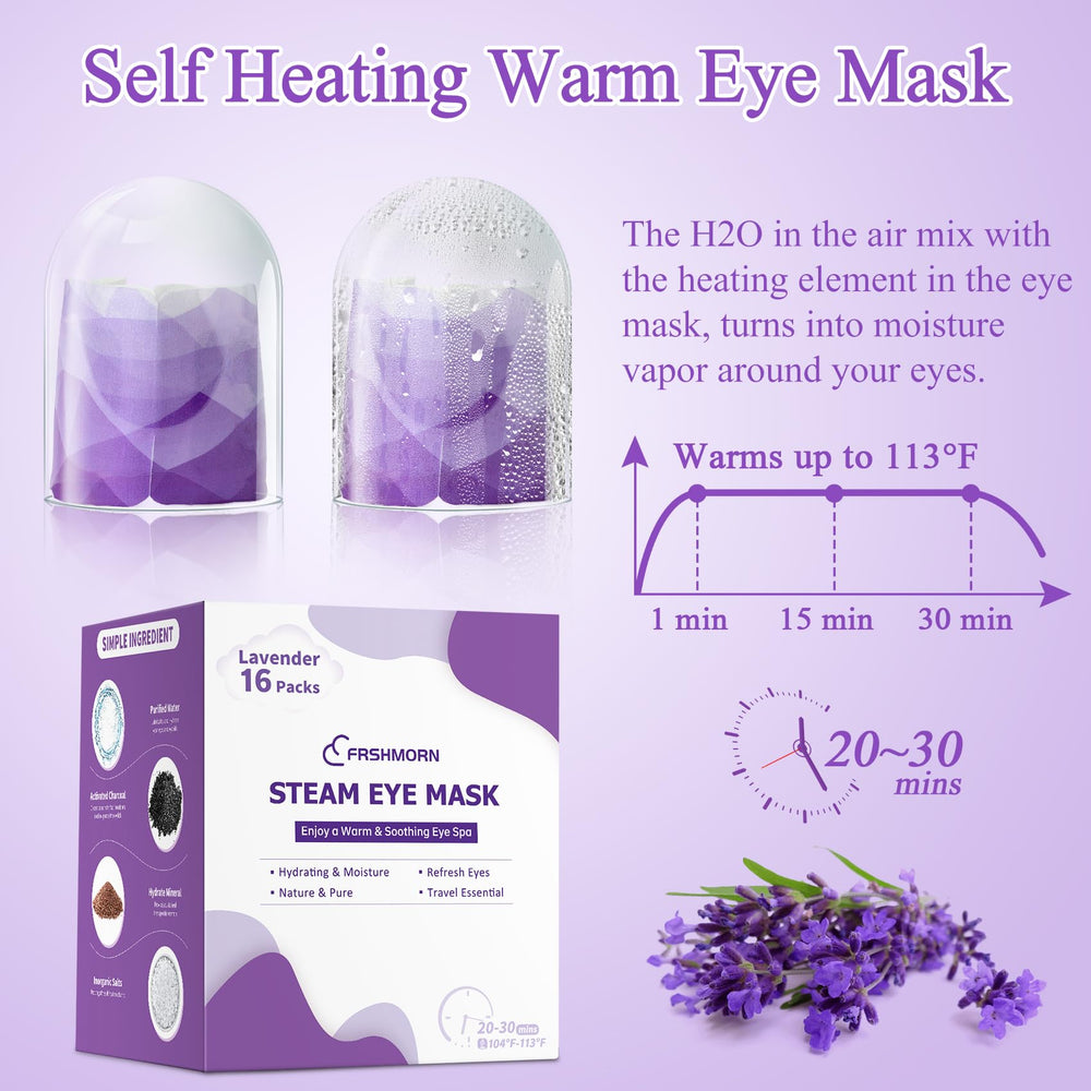 FRSHMORN open pouch with mask activating steam for warm compress