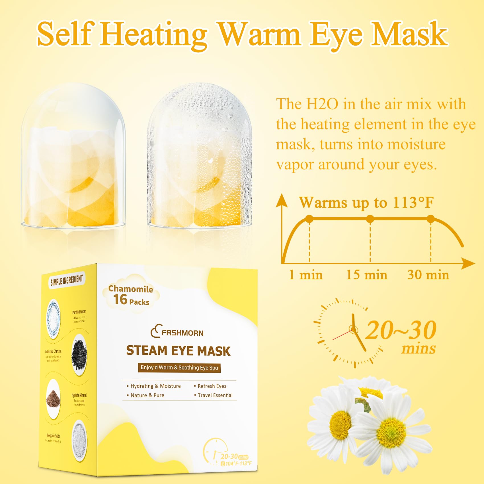 FRSHMORN hand holding mask to show universal size and easy portability