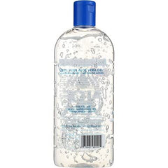 Fruit of the Earth gel next to sunscreen for post-sun soothing