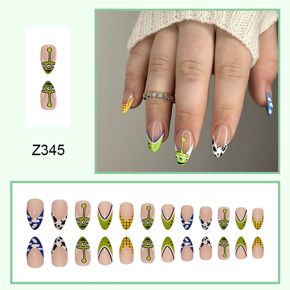 FRUZJAY accessories with nail file and jelly glue stickers for easy application benefits