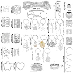 Fscwlmon close-up of coils and rings revealing texture and easy-to-use design benefit