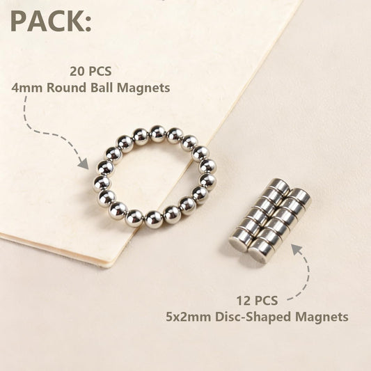 FSpronail close-up of 4mm round beads highlighting precision control