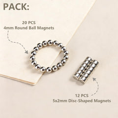 FSpronail close-up of 4mm round beads highlighting precision control