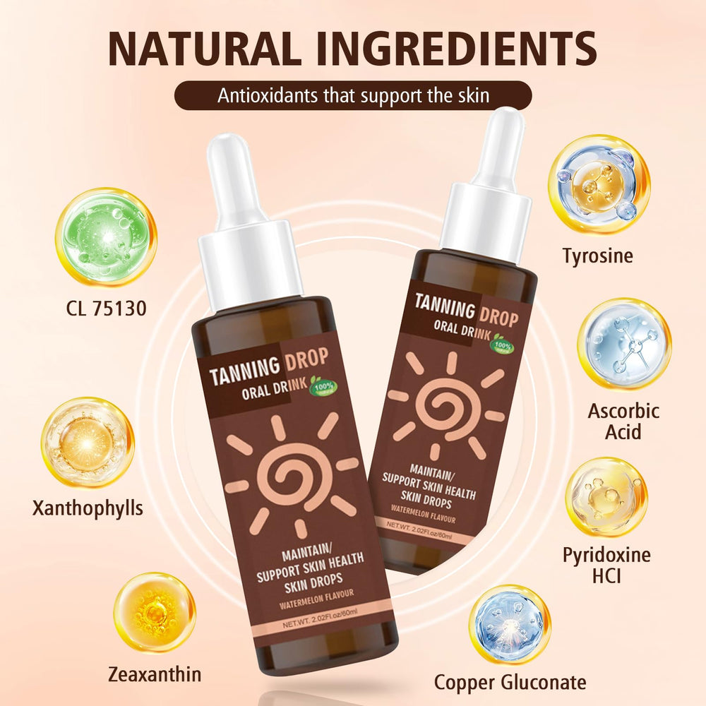 fugit close-up dropper dispensing clear drops, precise dosing for gradual glow