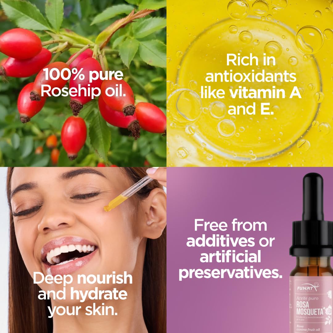 FUNAT oil texture on skin showing lightweight absorption and non-greasy finish