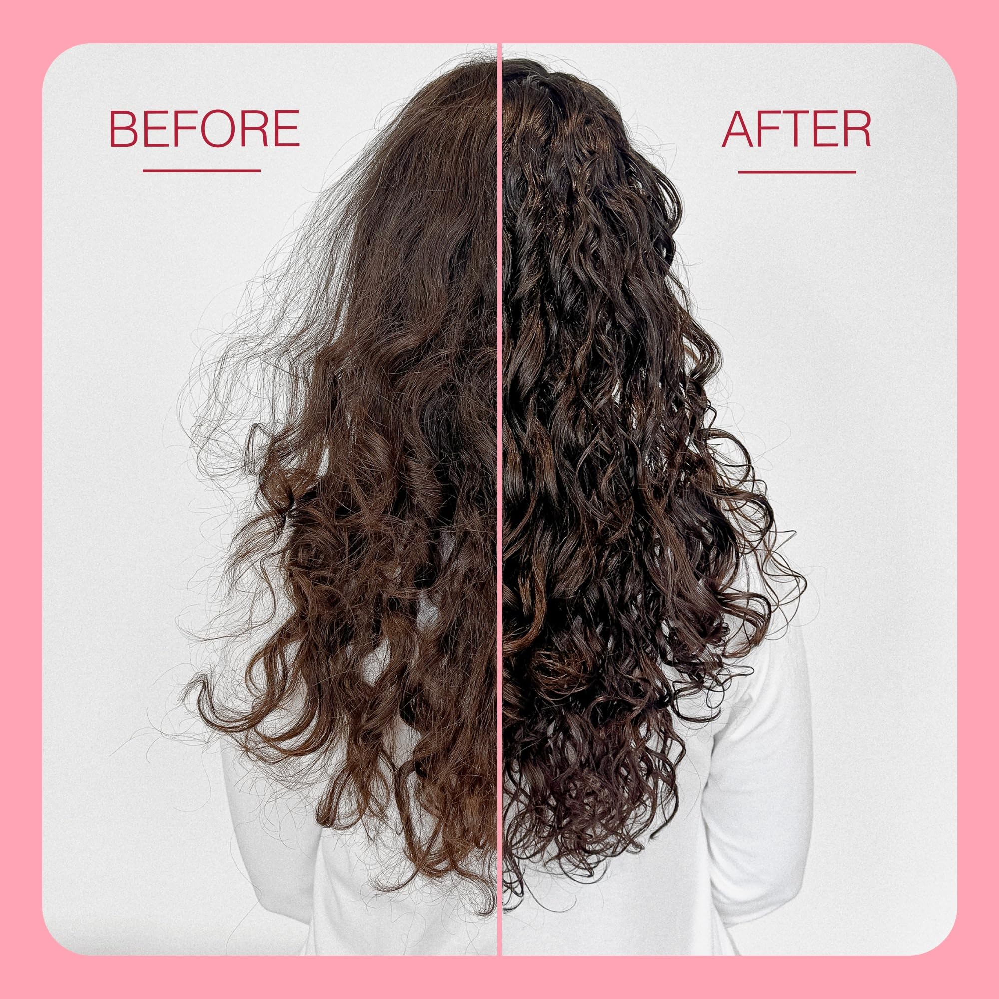 Function of Beauty curl cream on bathroom shelf suggesting daily routine benefit