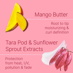 Function of Beauty close-up texture of conditioner highlighting creamy, lightweight formula for hydration