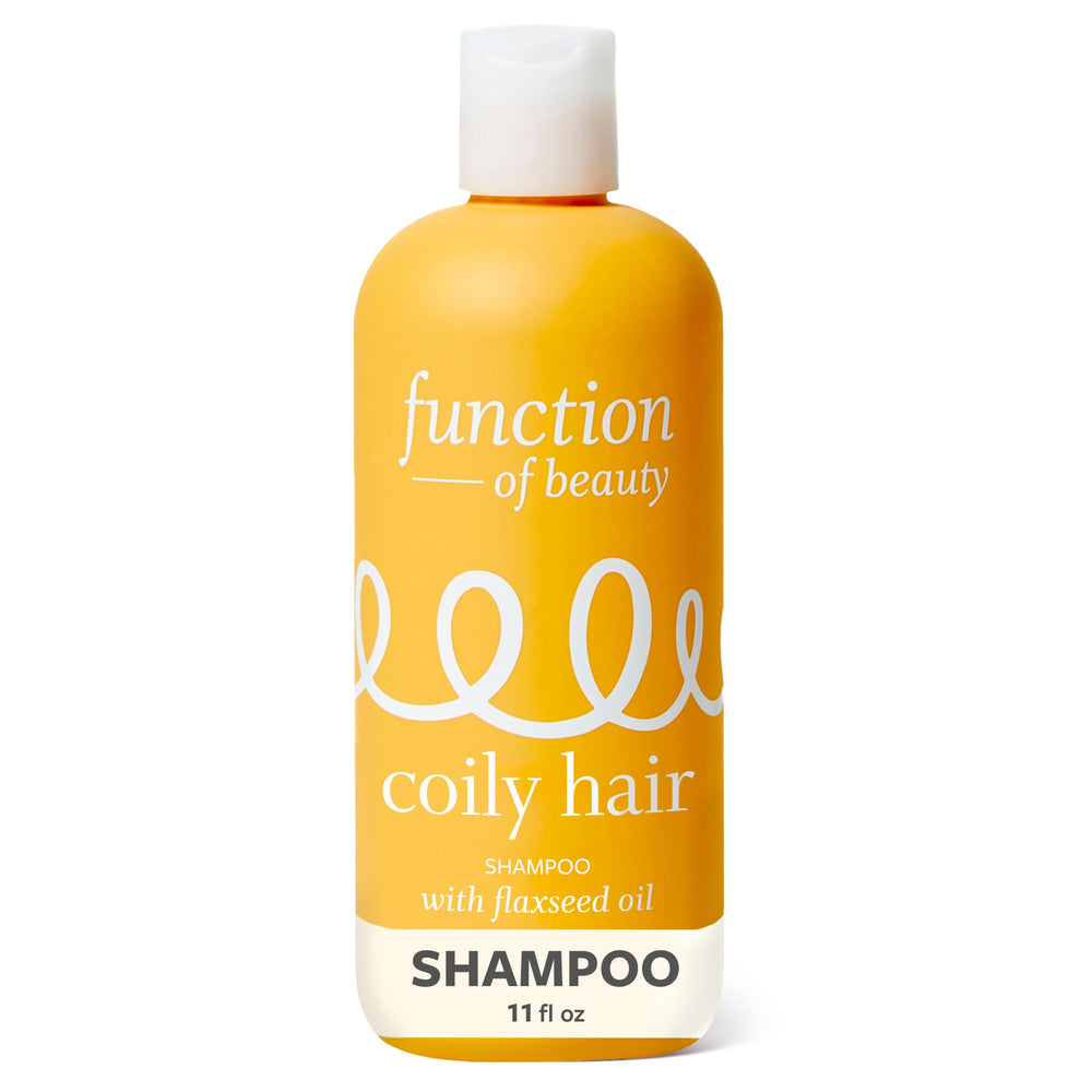 Function of Beauty front bottle showing clean design and brand benefit