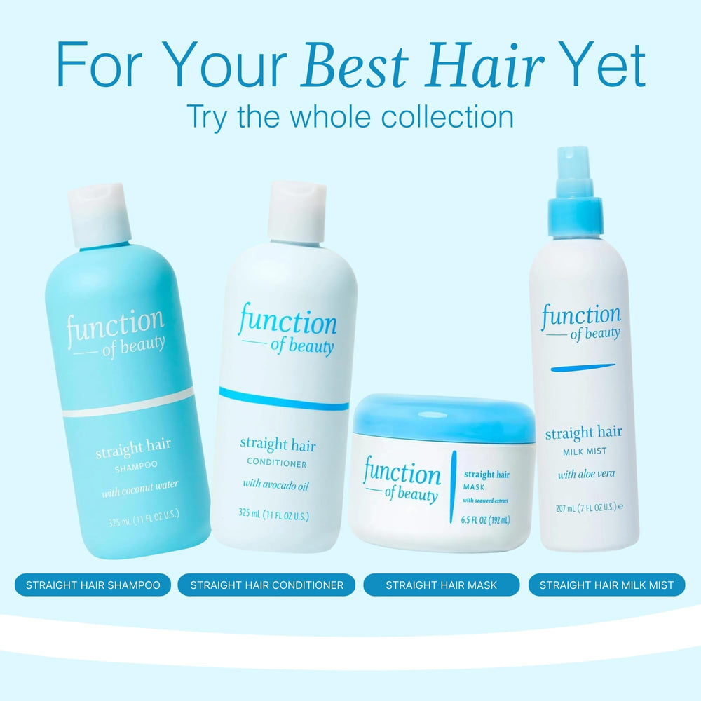 Function of Beauty next to common items showing 11 oz practical size benefit