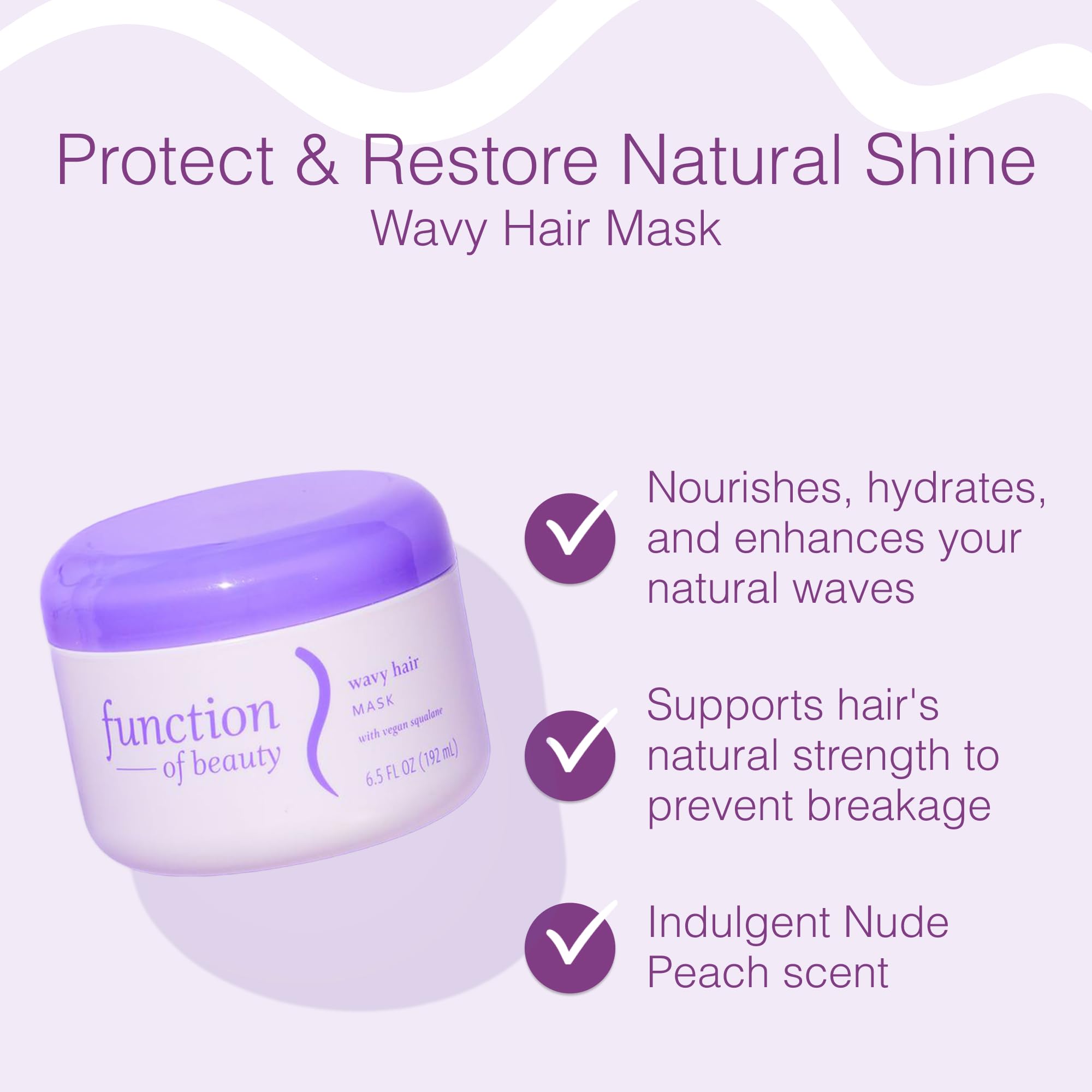 Function of Beauty open jar close-up of creamy texture for easy spreadability