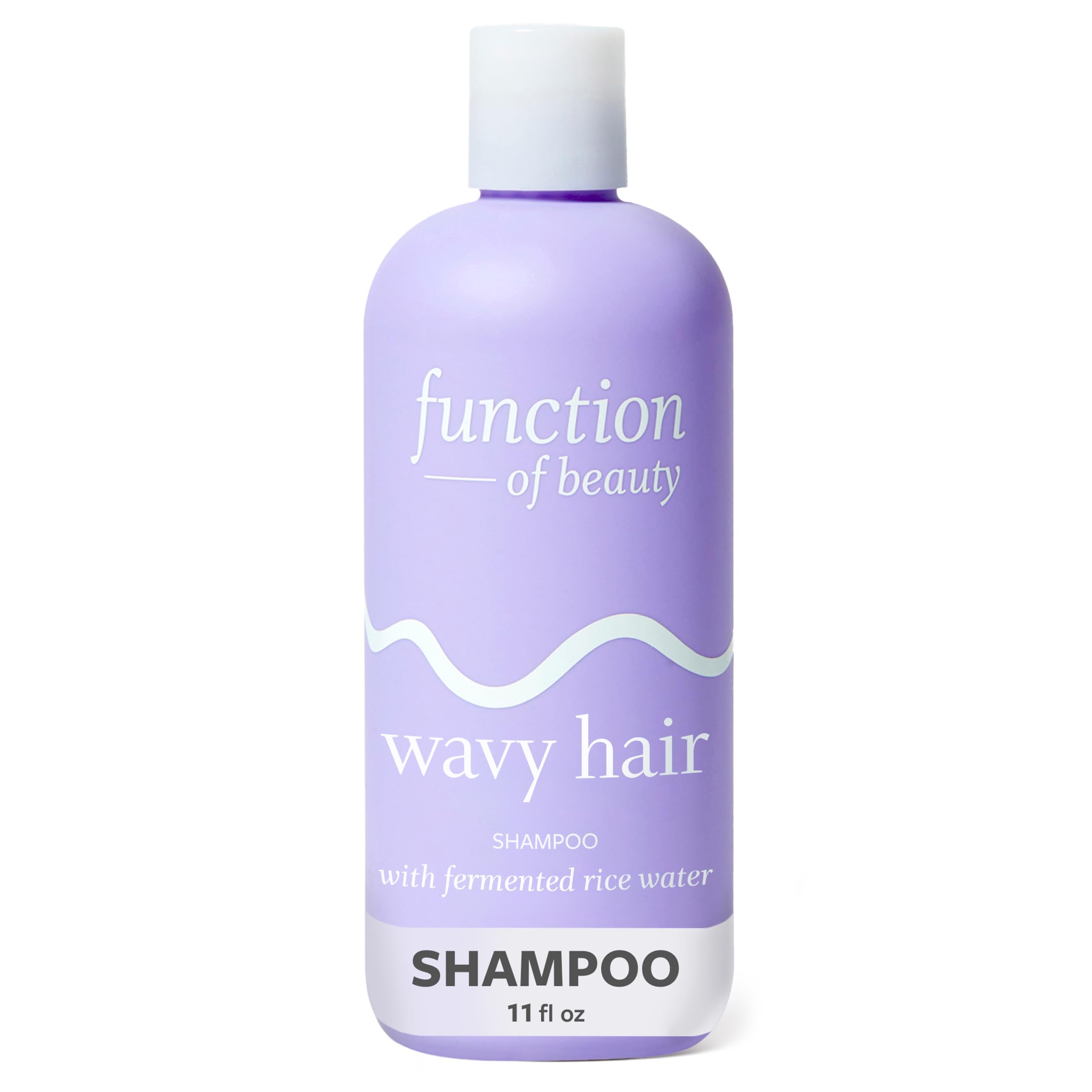 Function of Beauty front bottle view showing label and lightweight benefits