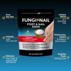 Fungi-Nail salt texture close-up highlighting mineral grains and moisturizing effect