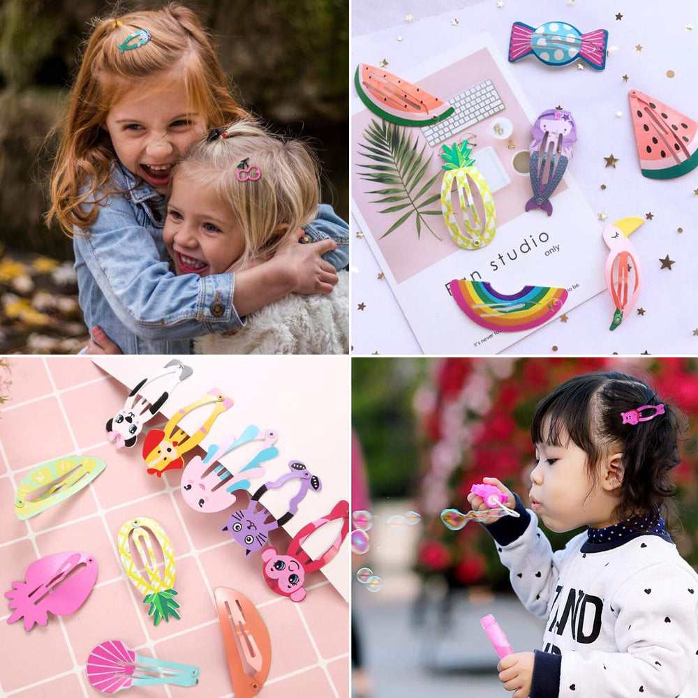 Funtopia clip in child's hair demonstrating easy styling and comfortable wear