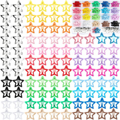 Funtopia front packaging showing 104 star hair clips and organizer for easy selection