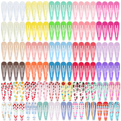 Funtopia front packaging showing full 120-piece barrette set, perfect bulk value