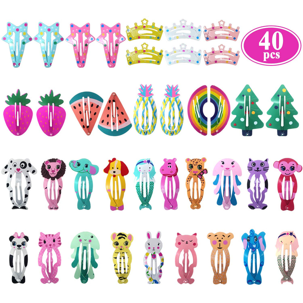 Funtopia clips arranged on party table adding colorful decor