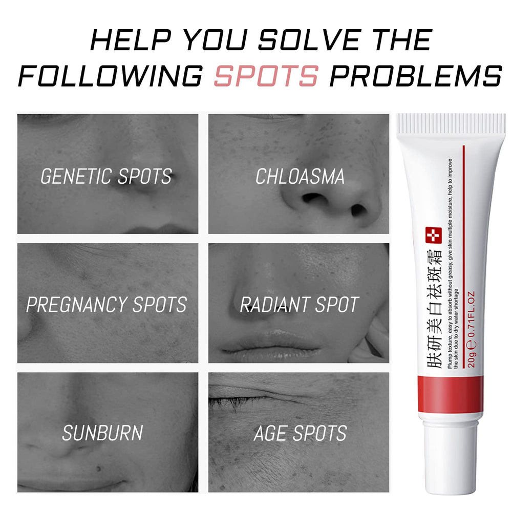 fupah face targeted application on cheek showing spot treatment benefit even tone