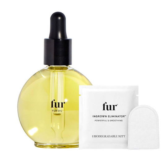 Fur bottle front label showing product name and volume for quick identification and trust