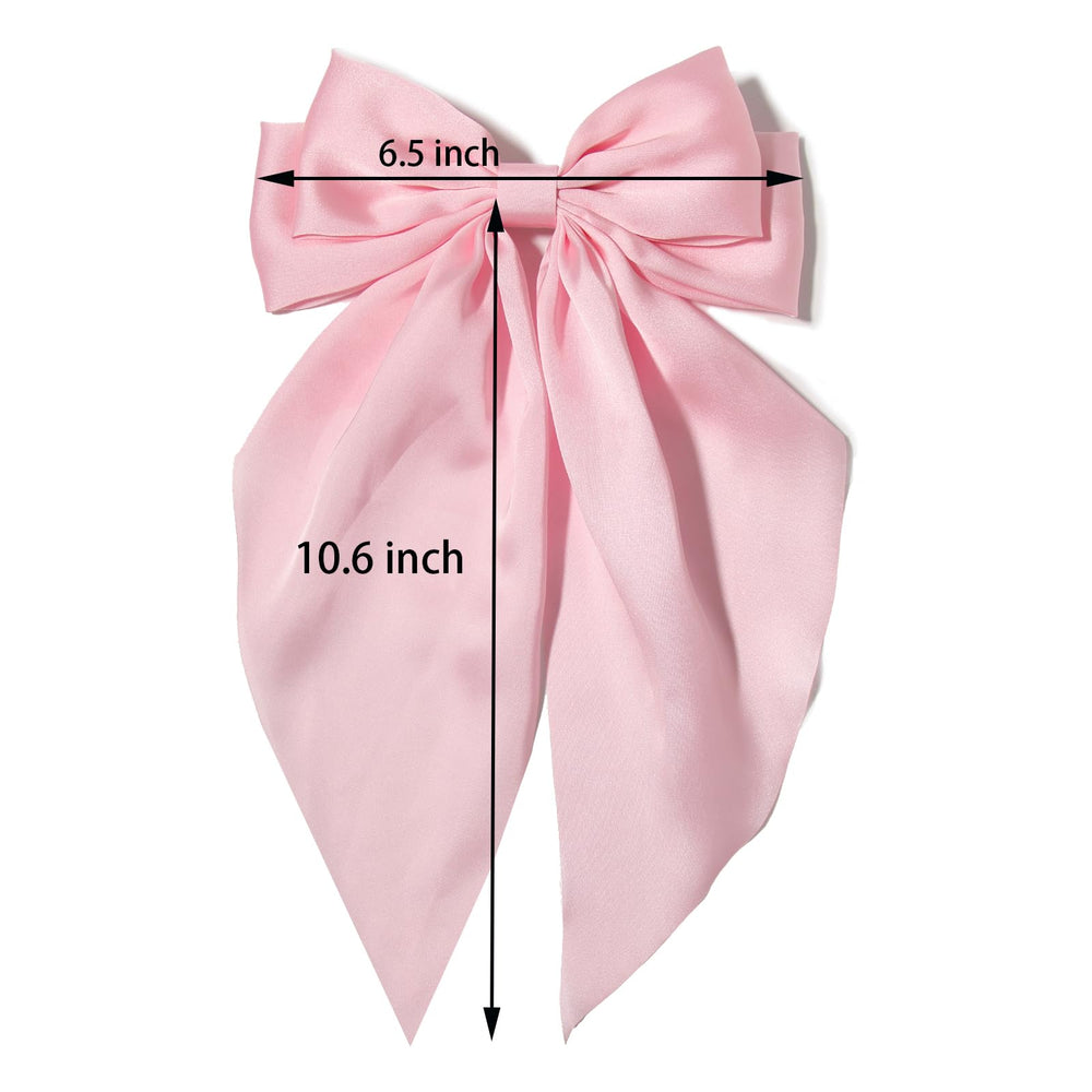 Furling Pompoms close-up of satin knot highlights smooth fabric sheen