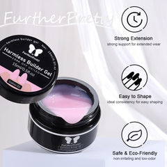 furtherpretty double-ended brush detail for precise shaping and smoothing