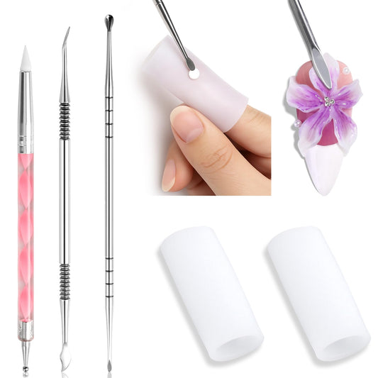 furtherpretty front packaging showing three sculpting pens and sleeves for easy identification and storage