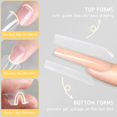 Furtherpretty guide lines visibility on top form for consistent length control