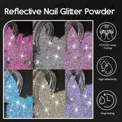 Furtherpretty open jar close-up of ultra-fine reflective powder texture for smooth application