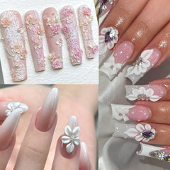 furtherpretty lifestyle salon setup with tools and nails showcasing professional-ready results