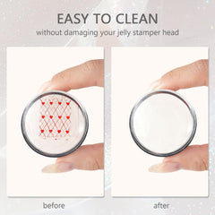 furtherpretty roll beside nail polish bottle showing compact portable size