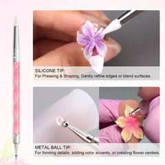 furtherpretty texture and materials close-up showing acrylic handle and metal finish for longevity