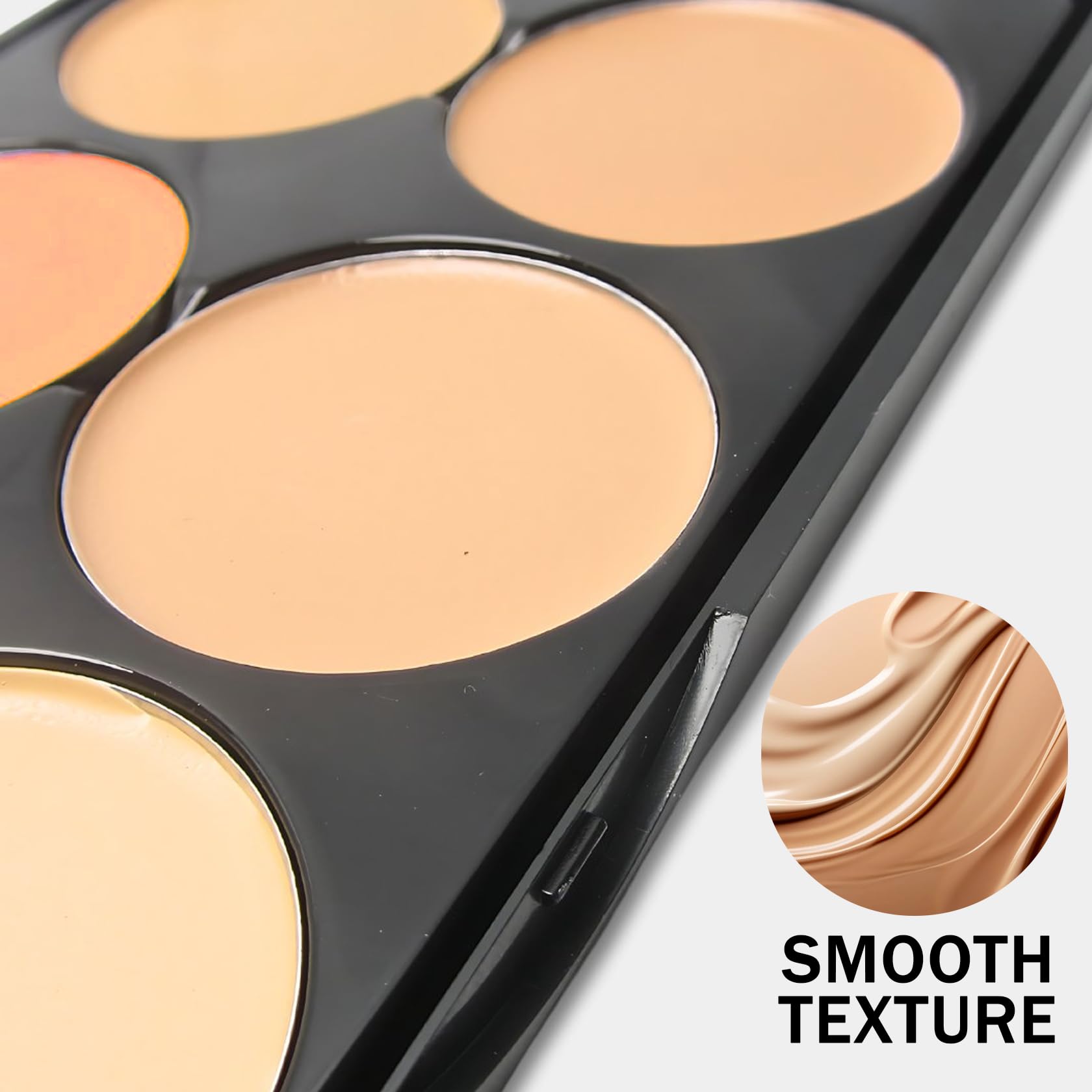 Fusang applying concealer with brush for precise coverage benefit