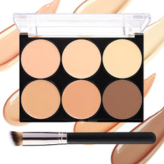 Fusang palette top view showing six colors and compact convenience