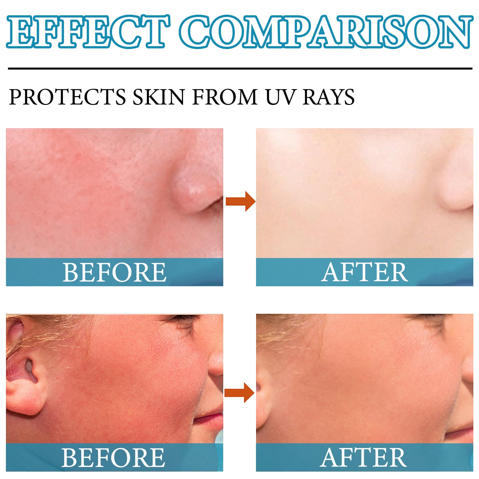 Fusang applying stick to cheek demonstrating precise, no-mess targeted sun coverage