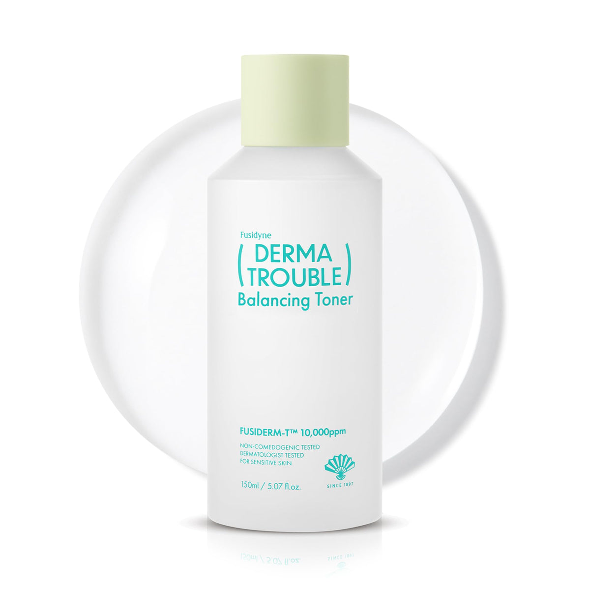 FUSIDYNE front bottle shot highlighting clean packaging and gentle formula benefit