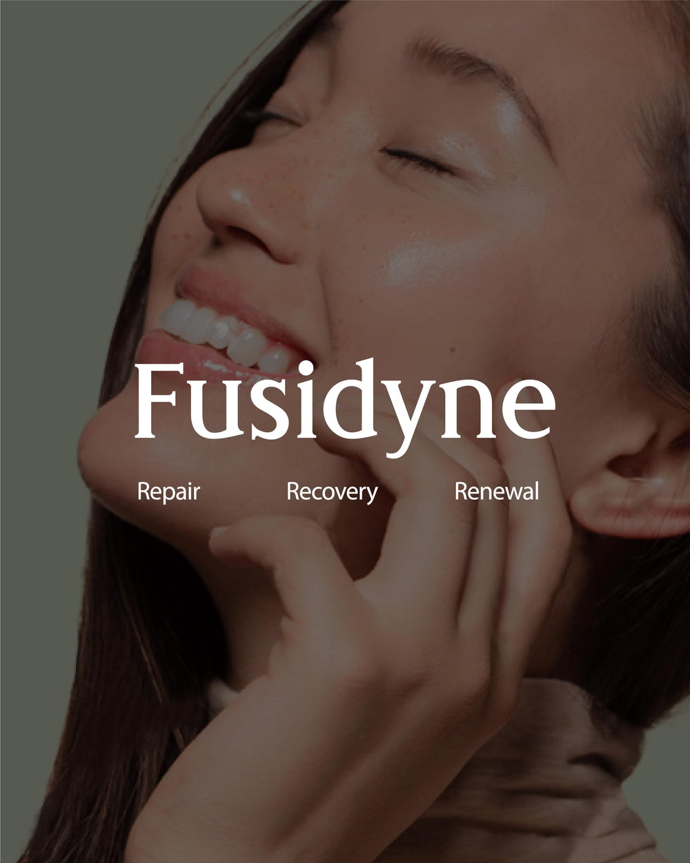 FUSIDYNE pads on bathroom counter conveying simple skincare routine
