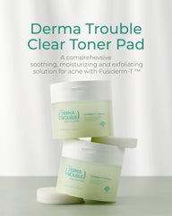 FUSIDYNE close-up dual-textured pad highlighting gentle exfoliation