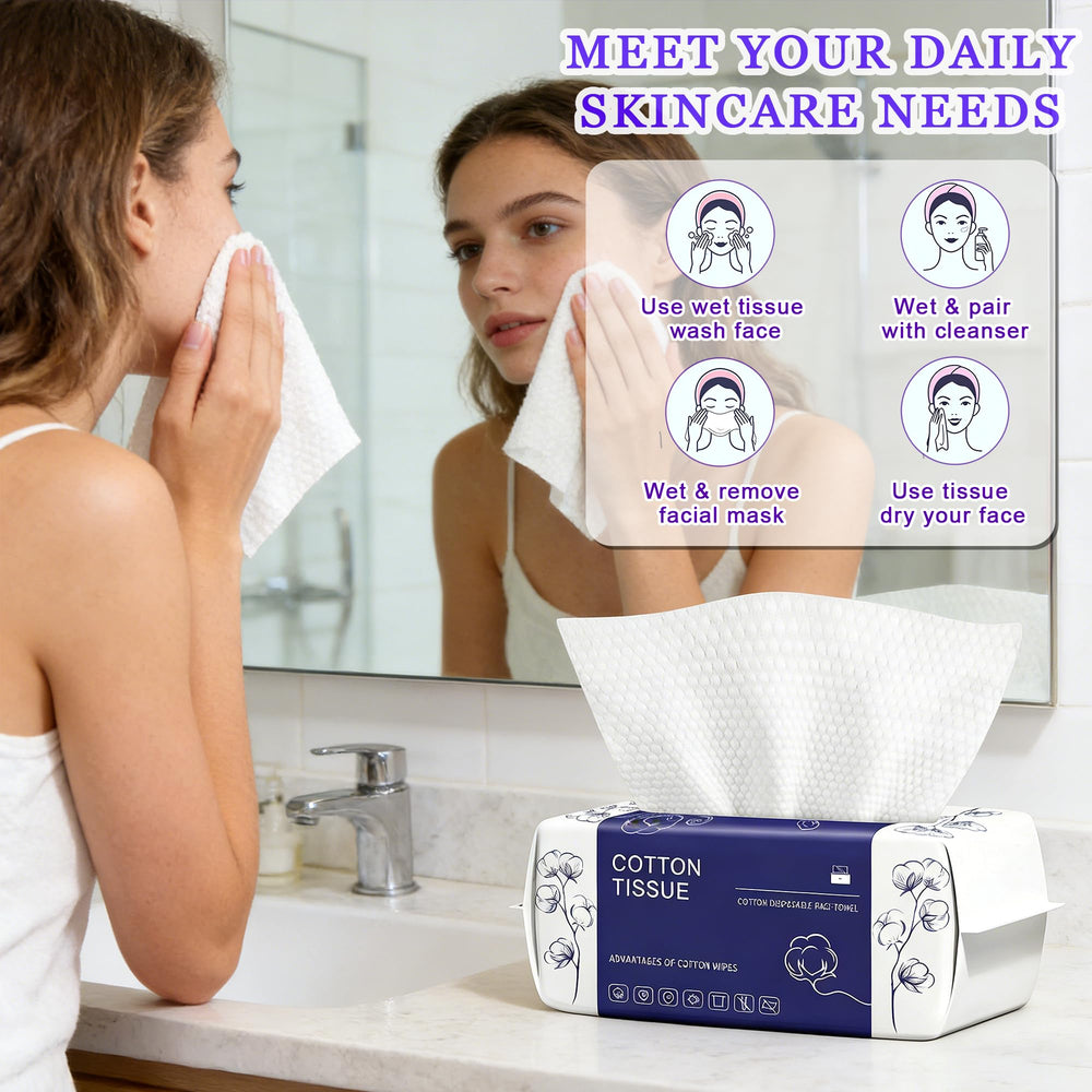 Futetui towel moistened as wet wipe removing makeup efficiently
