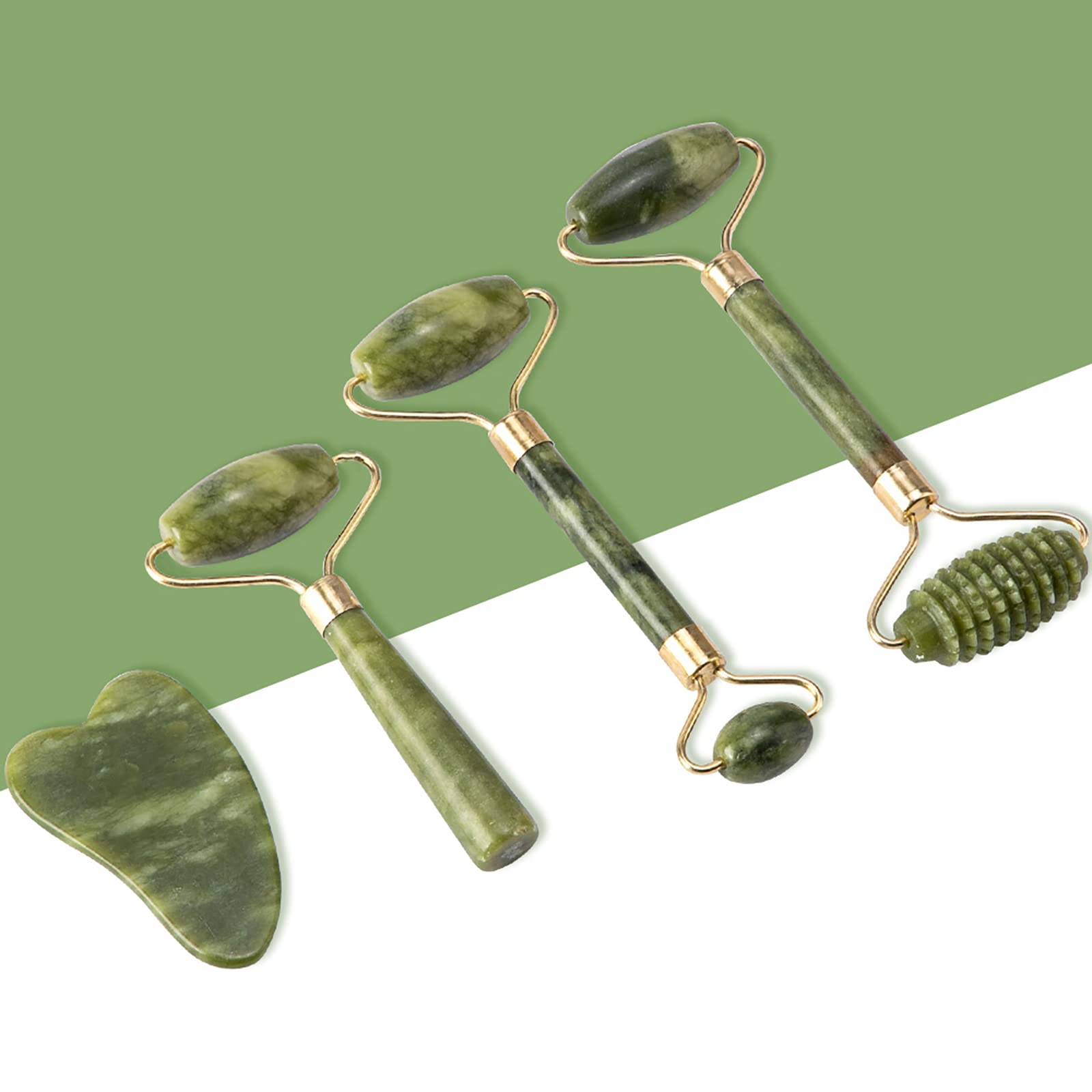 fuvooi gua sha two boards displayed to show different curves and uses