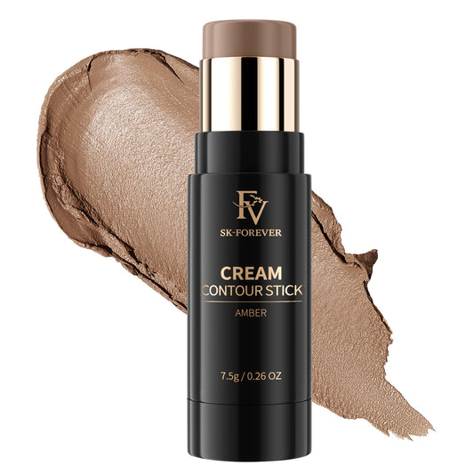 FV contour stick front view showing slim packaging and ergonomic cap for easy travel