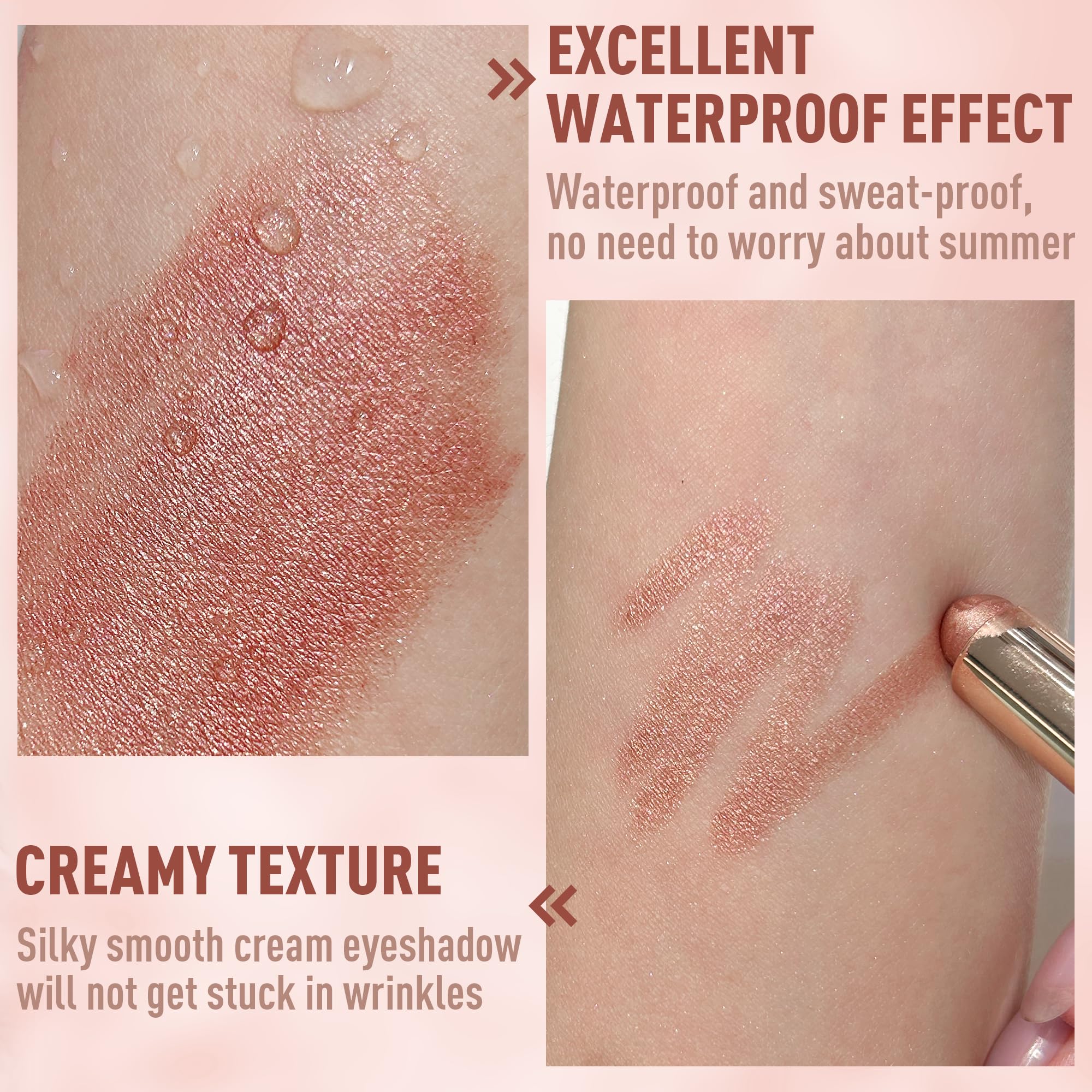 FV double-ended stick with sponge blender for easy no-brush blending
