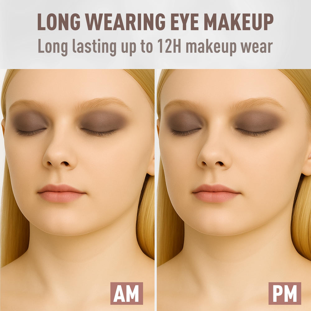 FV eyeshadow worn in a smoky evening look showing bold color payoff