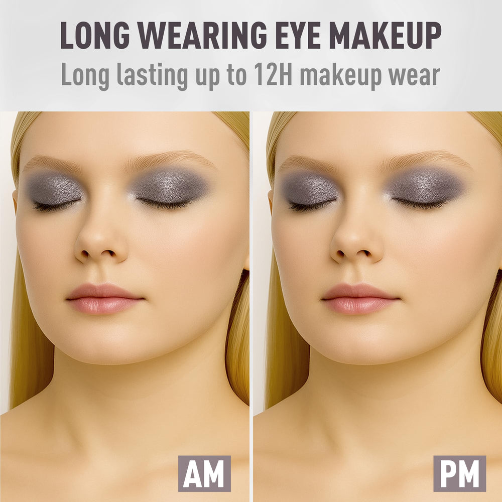 FV arm swatches displaying smoky grey shimmer payoff