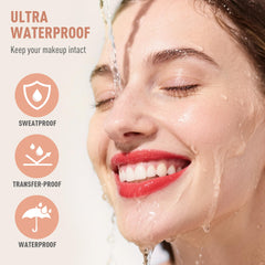 FV foundation droplet on hand illustrating smooth hydrating texture