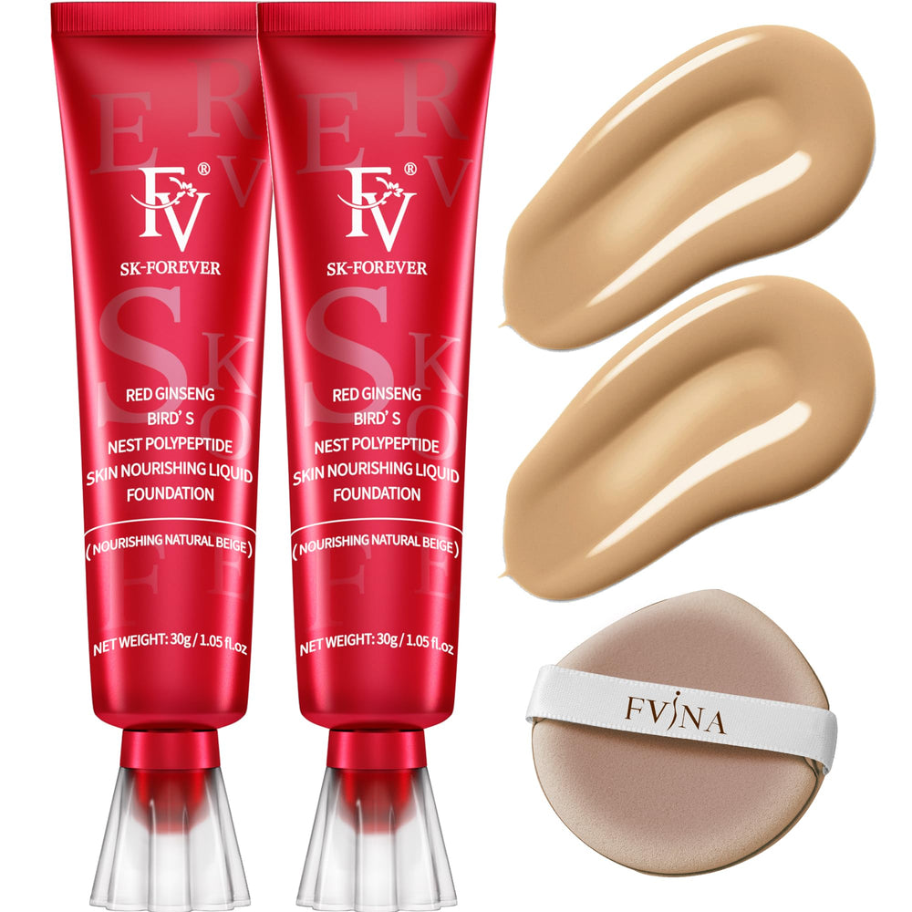 FV front packaging in Nourishing Natural Beige showing product benefit