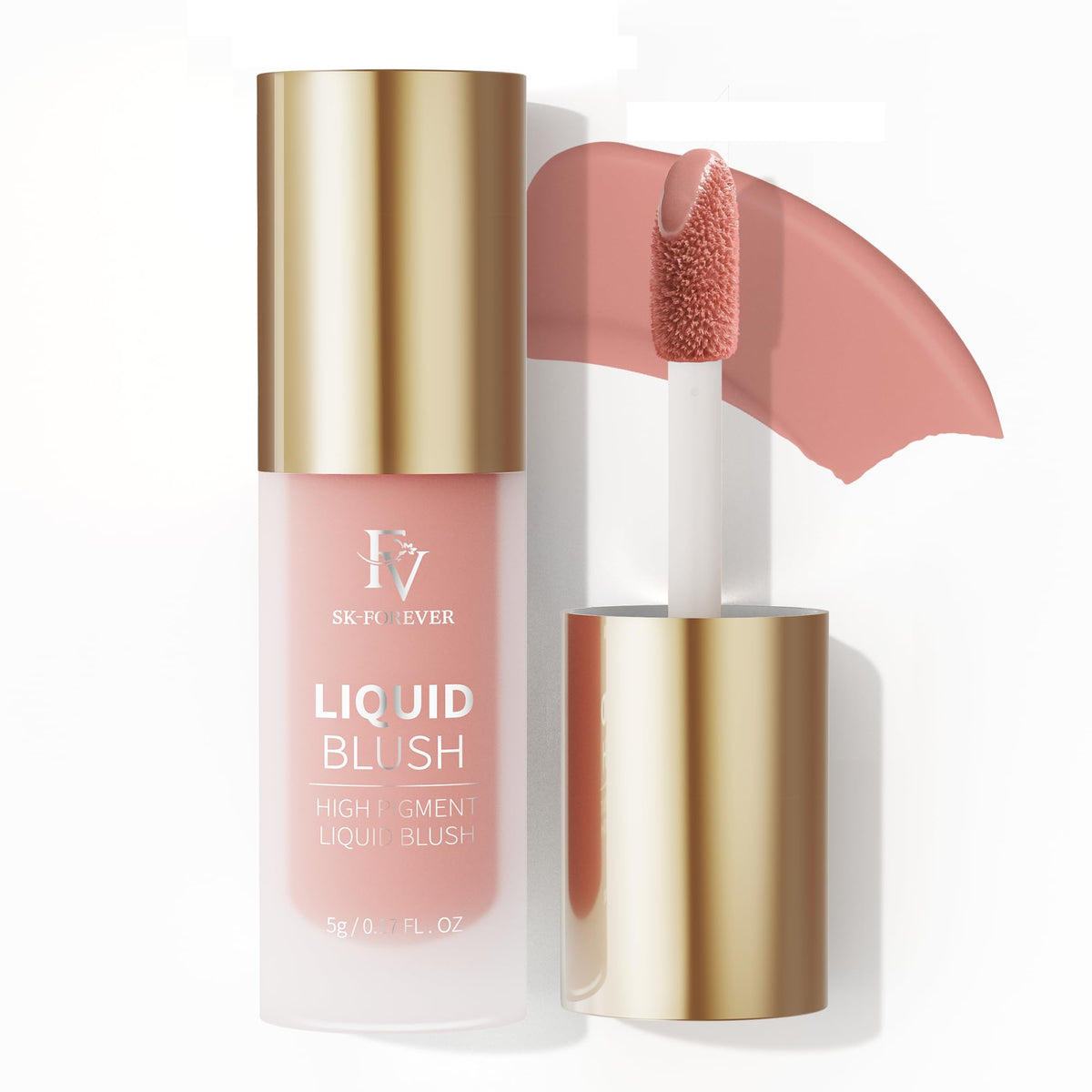 FV liquid blush honey front bottle showing sleek packaging and easy dispensing