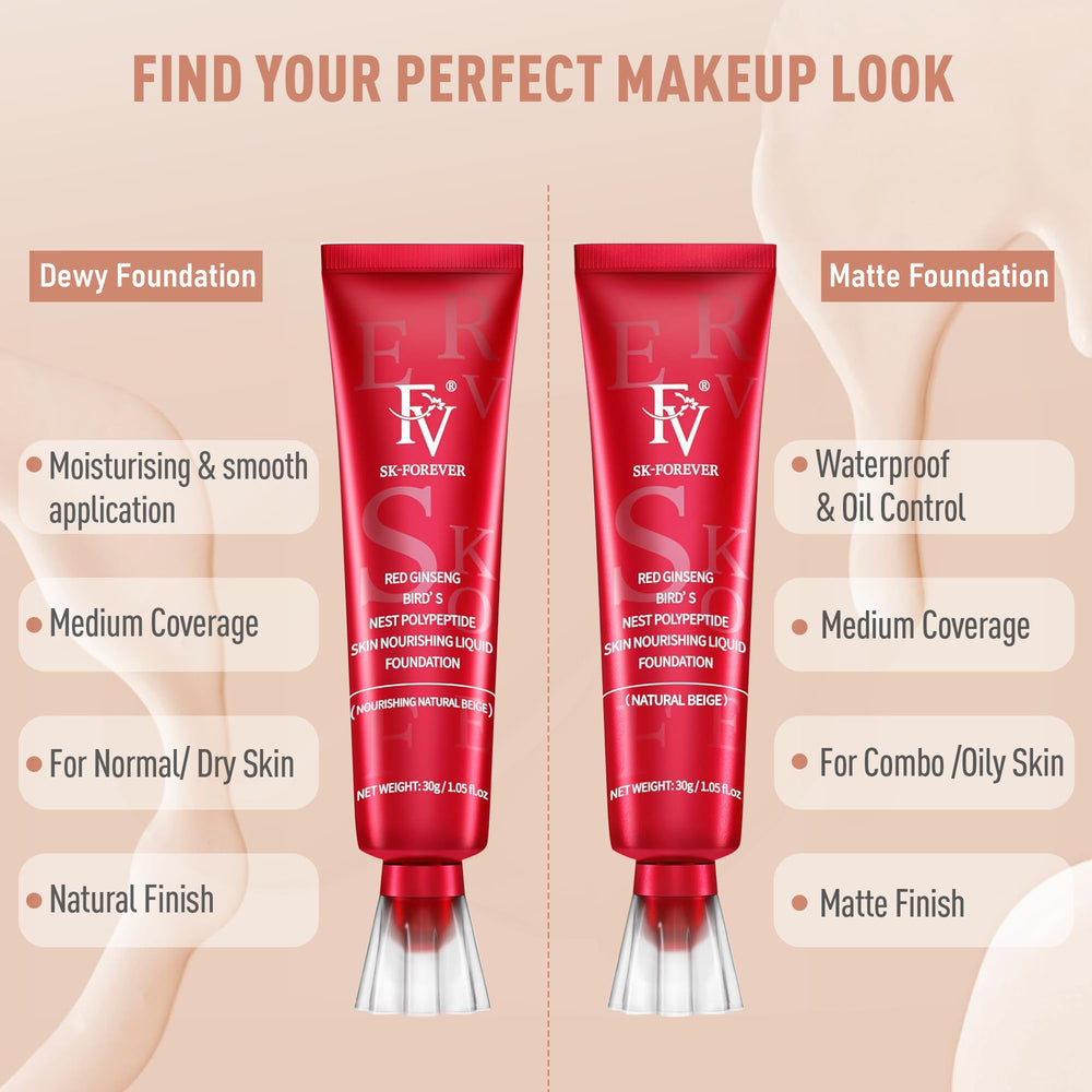 FV foundation in a makeup bag ready for daily use and touch-ups