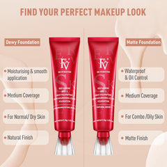 FV foundation in a makeup bag ready for daily use and touch-ups