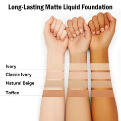 FV product label close-up showing ingredients and waterproof long-lasting formula benefit