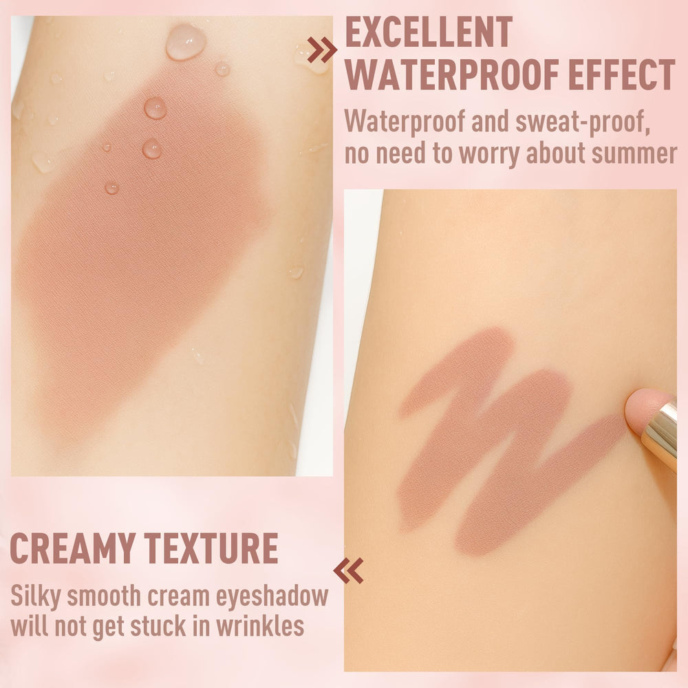 FV sand matte swatch on skin showing creamy smooth texture and coverage