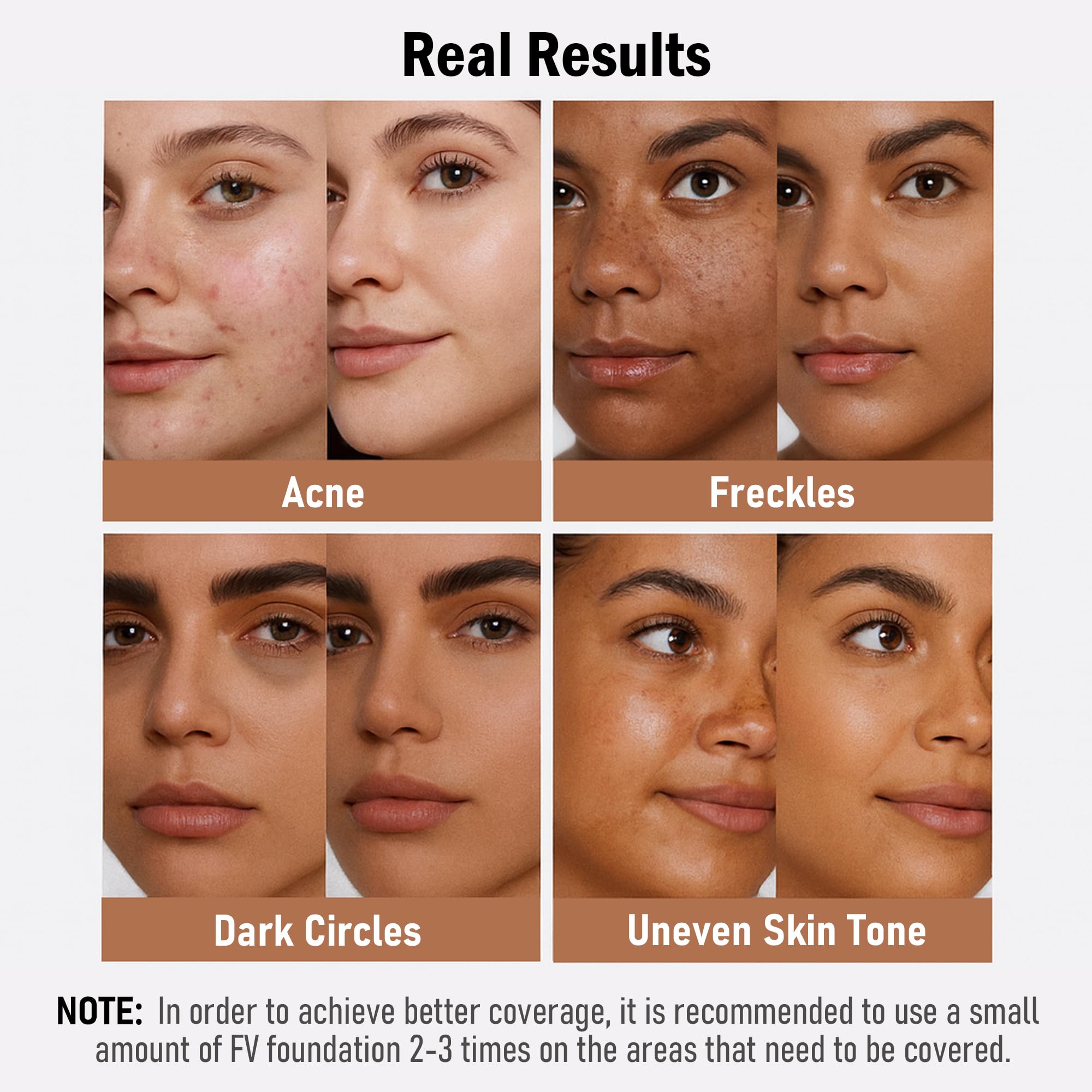 FV side label with ingredients visible indicating skin-friendly formulation benefit